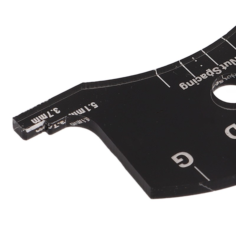 Violin Bridge Reference Tool Acrylic Accurate Violin Bridge Mold Fingerboard