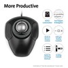 Kensington Orbit Trackball Mouse with Scroll Ring (K75327WW), Black-Grey