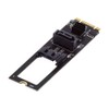 NFHK NGFF Key B+M PCI Express to SATA 3.0 6Gbps