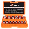 XEWEA 14PCS Bolt Extractor Set, 3/8" Drive Impact Stripped Bolt