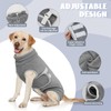 BRKURLEG Dog Bathrobe Towel Dog Drying Coat, Microfibre Fast Drying