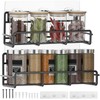 ITHWIU 2 Pack Wall Mount Spice Rack Organizer, for Kitchen