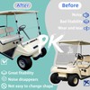 Drive-up Golf Cart Windshield Retaining Clips Kit for Club Car