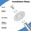 Anmxkoo Inside Pipe Cutter for Pvc Pipe, Professional Pvc Pipe