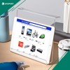 Jetec Treadmill Book Holder, Clear Acrylic Reading Rack for Treadmill