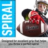 Franklin Sports Grip-Rite Junior Football — Fun Youth-Size Synthetic Leather