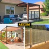 AECXM 4"x4" (Actually 3.5"x3.5") Heavy Duty U-Shaped Fence Post Holder
