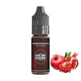 Pomegranate High Strength Flavouring - 230+ Flavours - Galaxy Food Flavours - 10ml Bottle