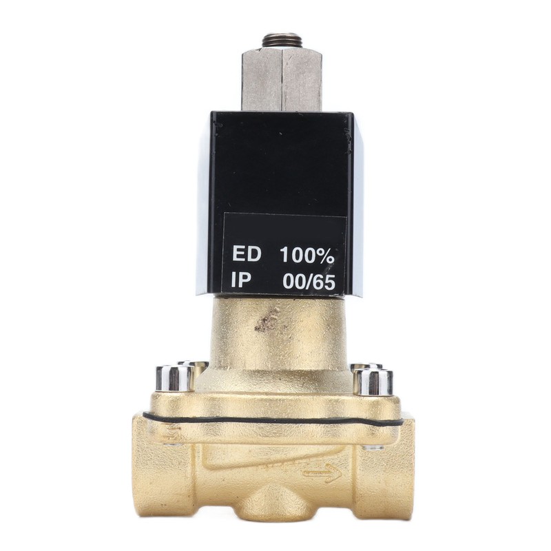Solenoid Valve 2 Way Normally Open Brass Diaphragm Type Tools