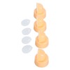 12pcs Spare Valves Membranes Silicone Spillage Prevention Accessory Pump Replacement