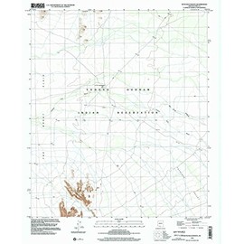 YellowMaps Kots Kug Ranch AZ topo map, 1:24000 Scale, 7.5 X 7.5 Minute, Historical, 1996, Updated 2002, 26.9 x 22 in - Polypropylene