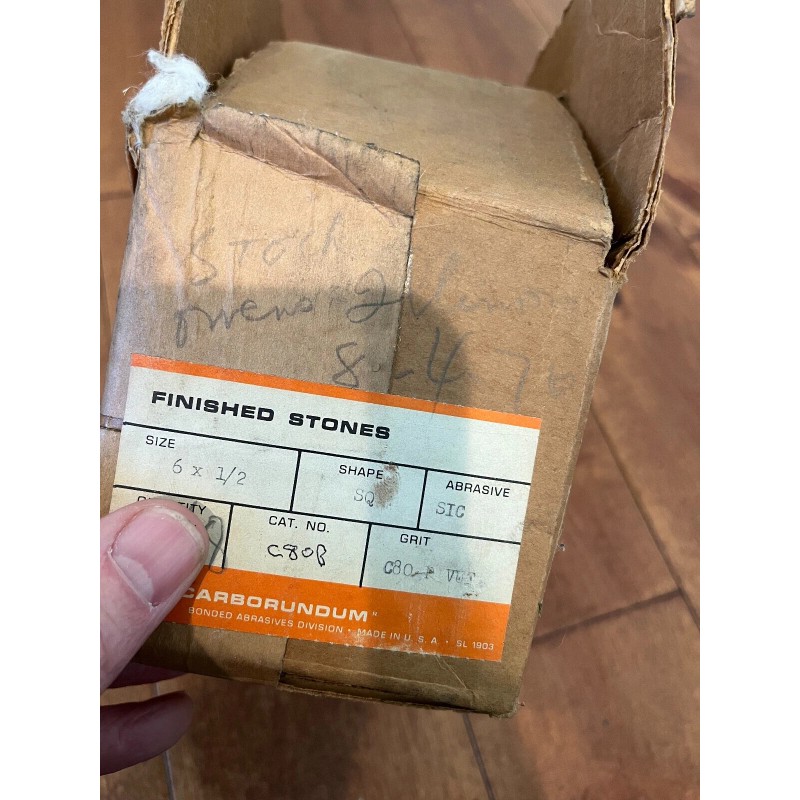 Carborundum 3 pcs. Carborundum USA, 6" x 1/2 x 1/2"