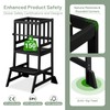 COSYLAND Toddler Standing Tower - Adjustable Height Toddler Kitchen Stool