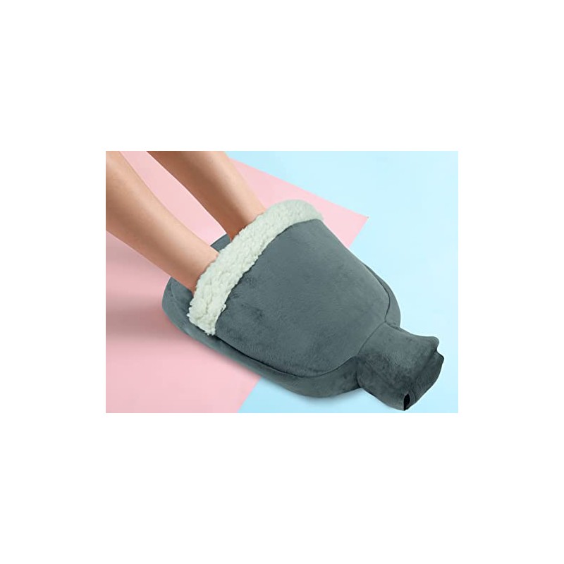 Heated Foot Warmer - Hot Water Bottle Foot Muff Snug