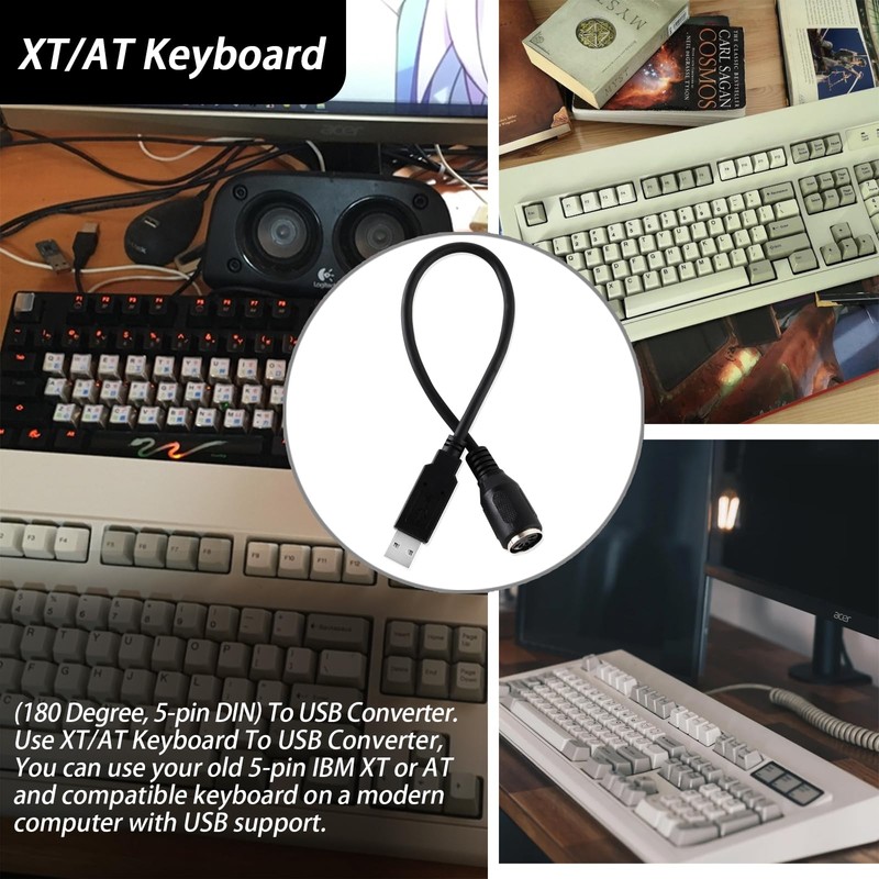 XTPTFABS for XT/at to USB Soarer's Converter +Remapping +Macros +NKRO-Support