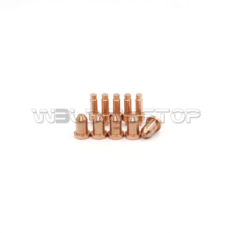 WeldingStop 10 Pieces Plasma Cutting XT40 Torch Consumables Electrode 249926