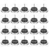 DOITOOL 20pcs Spike Table Levelers Sofa Slider Iron Floor Protectors