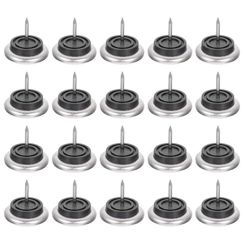 DOITOOL 20pcs Spike Table Levelers Sofa Slider Iron Floor Protectors