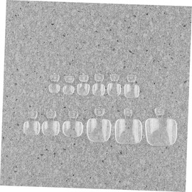 FOMIYES 3 Sets 600pcs Nail Design Set 12 Styles Toenail Manicure Tool Fake Toe Patch Nail Patch Stickers Fashion Accessory