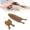 2pcs Nose Maasage Tool Reduce Stress Smoothing Surfaces Sandalwood Nose