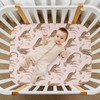Cheetah Leopard Crib Sheets Stretchy Portable Sheets for Baby Toddler