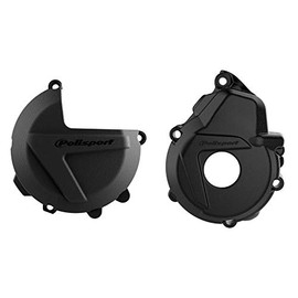 Polisport Clutch / Ignition Cover Protector Black