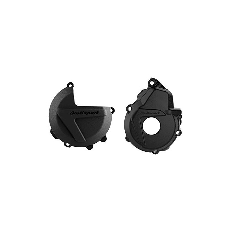 Polisport Clutch / Ignition Cover Protector Black