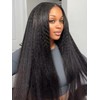 ISEE 3 In 1 Half Wig Kinky Straight Glueless Wigs