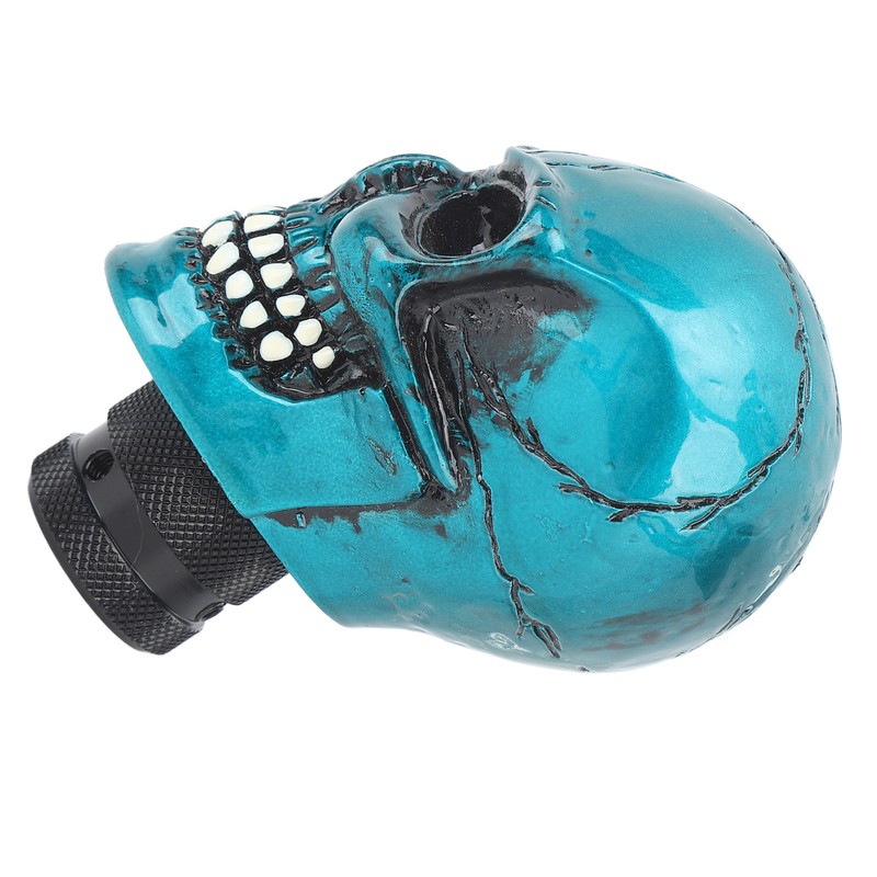 Skull Gear Shift Head Resin Shifter Knob Car Transmission Shifting