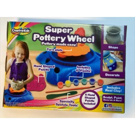 Creative Kids Super Pottery Wheel Pottery Made Easy!