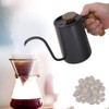 600ml Fashion Stainless Steel Handle Drip Coffee Pot Long Gooseneck