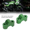 Pair Motorcycle Handlebar Clamp Riser 30mm Height CNC Aluminum Alloy