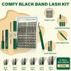 KEYYOU Manga Lash Clusters Kit 8-18mm Eyelash Clusters Kit DIY