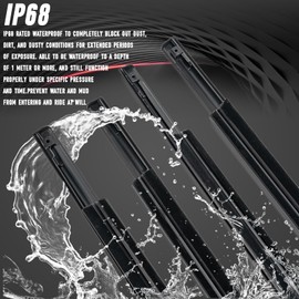 FOMIUZY Window Moulding Belt Glass Sweep Felt Trim Seal Weather Stripping Kit Fit for Dodge Ram 1500 2500 3500 4500 5500 Crew Cab 2009-2021 Replaces 55112376AH 55112377AH 55372138AH 55372139AH