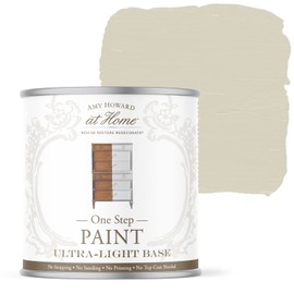 AMY HOWARD AT HOME Chalk-Based One Step Paint for Furniture, Cabinetry, Decor, Finish, and More | No Stripping, Sanding, or Priming | Ultra-Light Base | 32 Ounce | Almond Daze