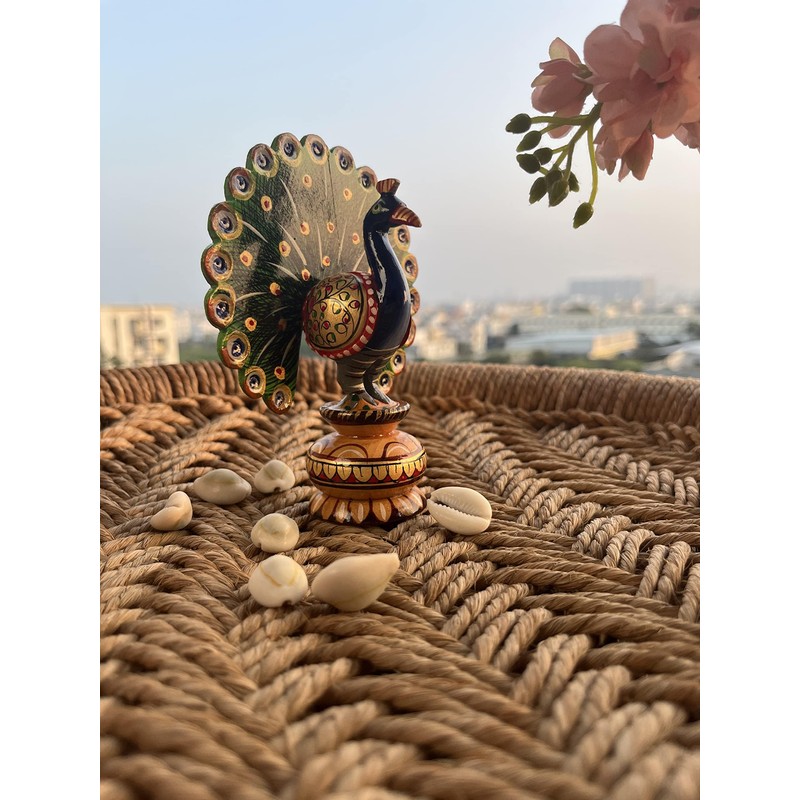 Wooden Hancrafted Traditional Indian Rajasthani Home Decor Decoration Table Décor