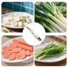 Green Onion Knife with Stainless Steel Blade,Garlic Slicer,Green Onion Slicer