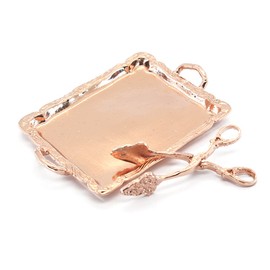 Miniatures 1:6 Serving Platter Dollhouse Tableware Sugar Tongs Plate Tableware 1:6