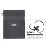 Betz 10 Piece Wash Mitt Set PALERMO 100% Cotton Size: