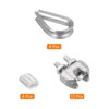 TOP-VIGOR M2 Wire Rope Accessory Set for 2mm Dia Wire