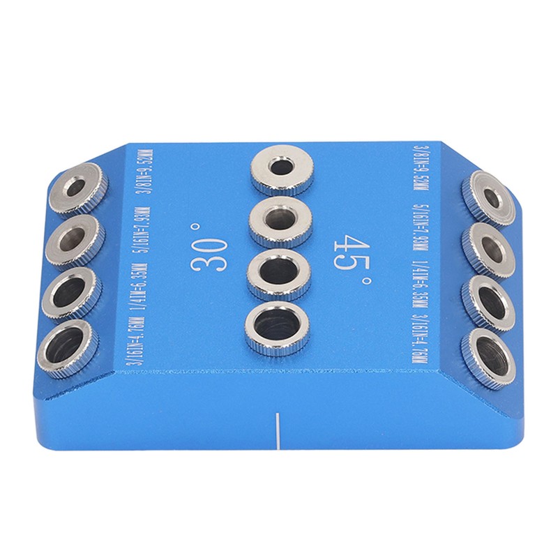 Drill Guide Jig 30 45 90 Degree Aluminum Alloy Angle