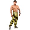 BIG SAM SPORTSWEAR COMPANY Men's Baggy Pants Loose Fit Stripped