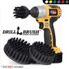 Ultra Stiff Drill Powered Cleaning Brushes Used for Heavy Duty