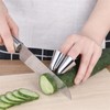 Finger Guard Shelling Nail Cover Stainless Steel Protector Stainless Steel