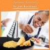 SIMPLEX DOMO Kitchen Grater - Cone Design - Beech Wood