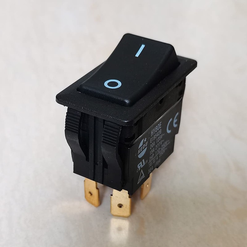 1 Piece KEDU HY60E Push Button Switch ON-Off Rocker Switch