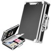 Pechor Clipboard with Storage Combination Lock Briefcase Clipboards Heavy Duty