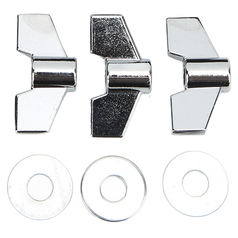 21Pcs Cymbal Replacement Accessories Felts Sleeves Wing Nuts Washers for