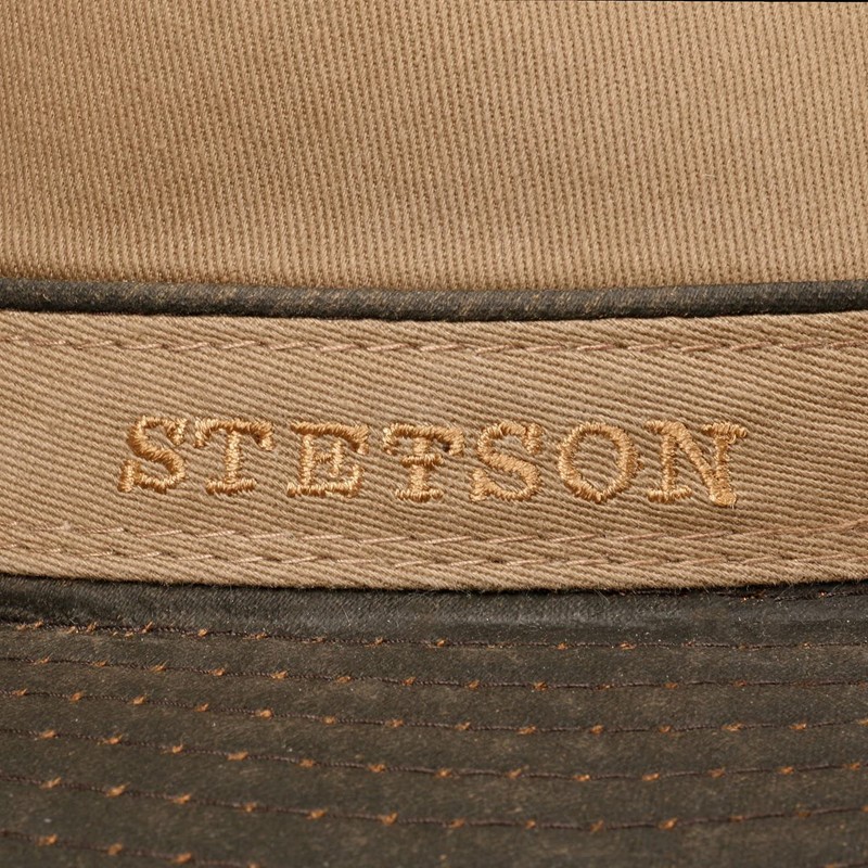 Stetson Cotton Hat UV Protection Packable Sun Hat Men Spring