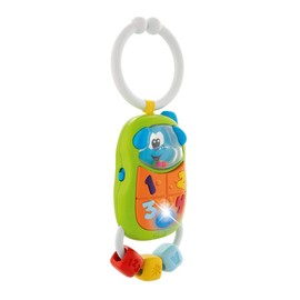 Chicco 00009708000000 Puppy Telefon, Mehrfarbig
